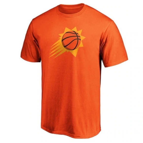 Phoenix Suns Fanatics Primary Logo T-Shirt - Orange - Picture 2 of 5